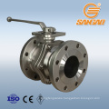 wholesale ASTM ss float ball valve flange A216 ball valve